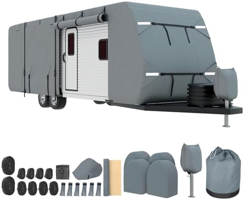 Mofeez Travel Trailer RV Cover 9 Layers by MOFEEZ