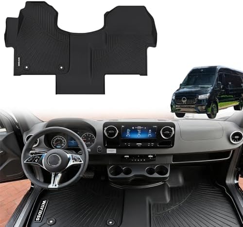 Floor Mats Fits 2019-2025 2026 Mercedes Benz Sprinter 1500/2500/3500/4500（Only by WAYIDSS