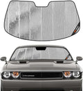 Pigenius Windshield Shade for Dodge Challenger 2008-2014 Front Window Sunshade by Pigenius