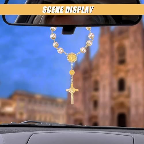 ZIMISI 2PCS Car Rosary for Rearview Mirrors - Image 5