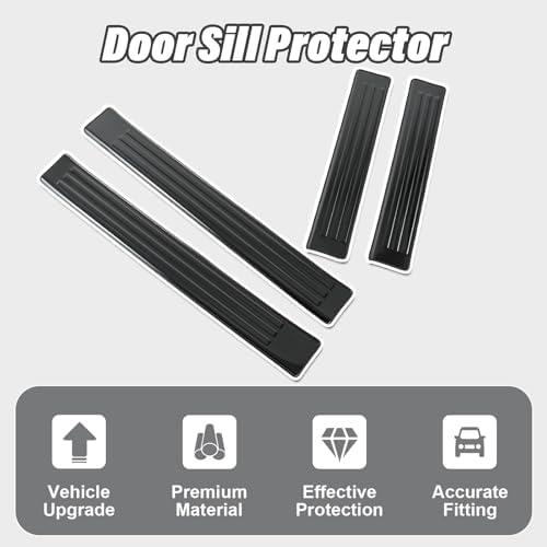 Door Sill Protector for Ford Ranger 2024-2026 Door Sill Guard - Image 6