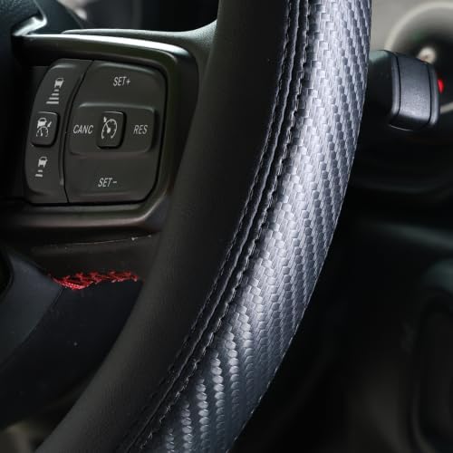 Steering Wheel Cover for Jeep Grand Cherokee Wrangler Compass - Image 4