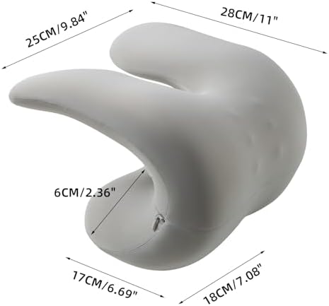 SheRest Office Chair Neck Pillow, Memory Foam Ergonomic Nap Pillow Office Chair - Image 2