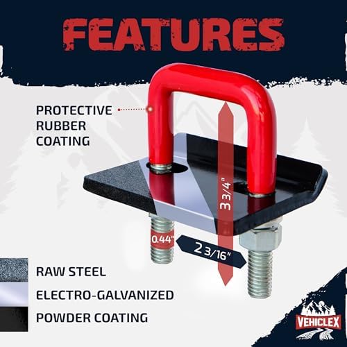 Vehiclex Anti-Rattle Hitch Tightener Clamp - Image 2