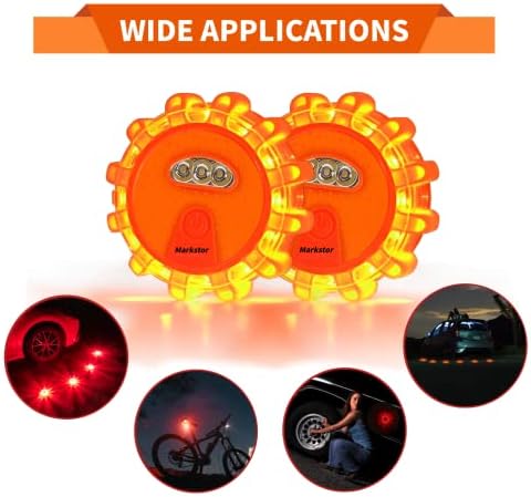 12 Pack LED Road Flare ，Emergency Roadside Safety Kit - Image 5