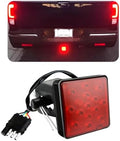 KVAEY 15 LED Brake Light Trailer Hitch Cover, Super Bright Brake Driving Lamp by KVAEY
