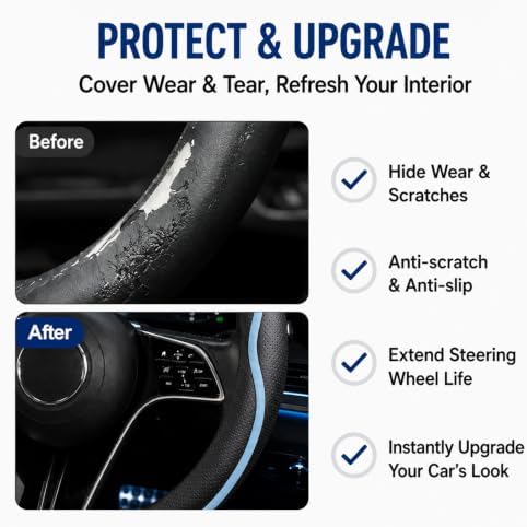 Car Steering Wheel Cover Full Surround - Image 6