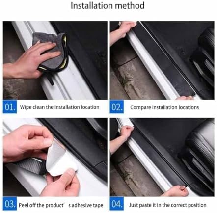 Car Door Edge Guard Sticker Carbon Fiber - Image 7