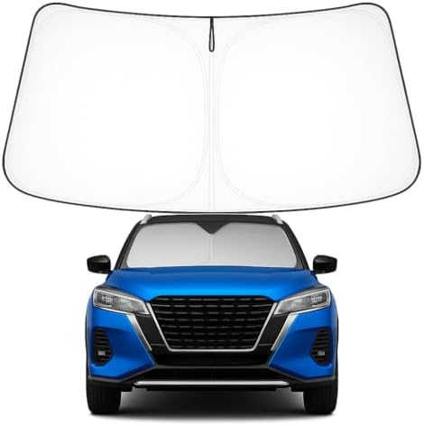 Proadsy Custom Fit 2018-2026 Nissan Kicks Windshield Sun Shade, Blocks Heat by Proadsy