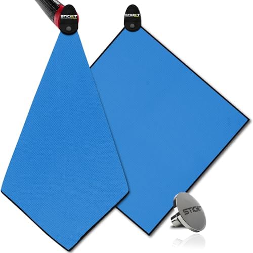 STICKIT Greenside Magnetic Golf Towel by STICKIT
