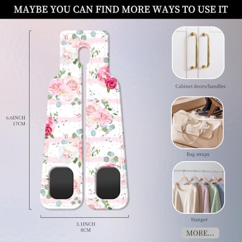 PU Leather Car Seat Hook, Storage Headrest Hanger, Cute Car Backseat Organizer - Image 4