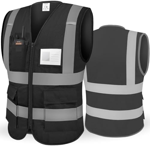 TICONN High Visibility Reflective Safety Vest by TICONN