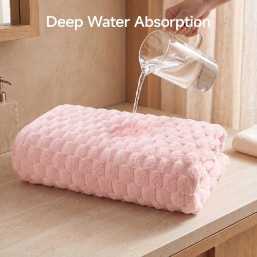 REDKISS Microfiber Bath Towel Large, 31”x 61” 4 Pack, Super Absorbent - Image 4