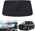 KUST Windshield Sun Shade for 2018-2023 Hyundai Kona Accessories Sunshade by KUST