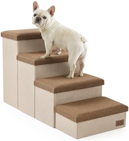COZY KISS Dog Stairs with Storage by COZYKISS