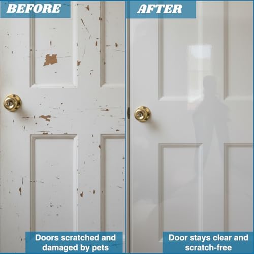 CLAWGUARD Universal Scratch Shield, Dog and Cat Door Wall Guard, 32x24 in - Image 5