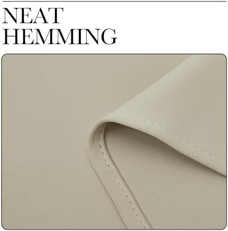 NICETOWN Cream Thermal Insulated Curtains - Image 6