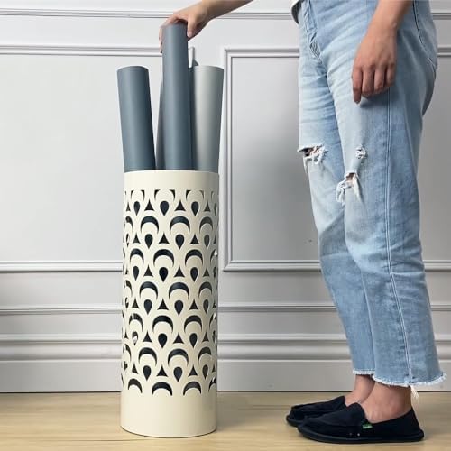 Mango Steam Tall Round Umbrella Holder 21.75 Inches Tall - Image 4