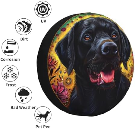 Funny Dog Spare Tire Cover Wheel Protectors - Image 5
