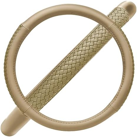 Flying Banner car Steering Wheel Cover Faux Leather Massage Universal fit 3D - Image 4