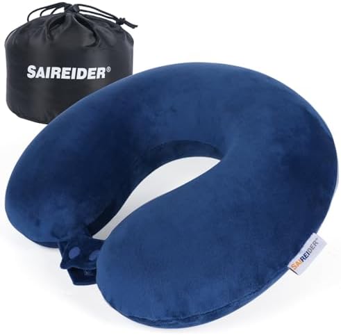SAIREIDER Neck Pillows for Travel-Head Neck Support Travel Pillow for Traveling by SAIREIDER
