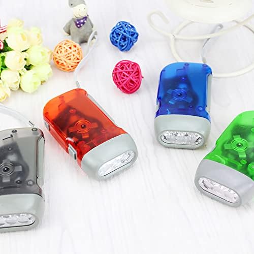 Hand Crank Flashlight 24 PCS No Battery Needed Shake Flashlight - Image 4