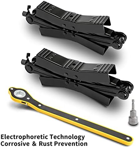 Camper Wheel Chock Stabilizer 2 Sets, Double Speed Heavy Duty Truck RV Tire - Image 2