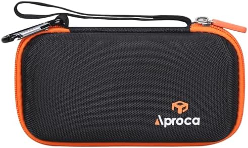 Case for AstroAI L7 L7S Tire Inflator Air Compressor -Black+Orange Zipper - Image 5