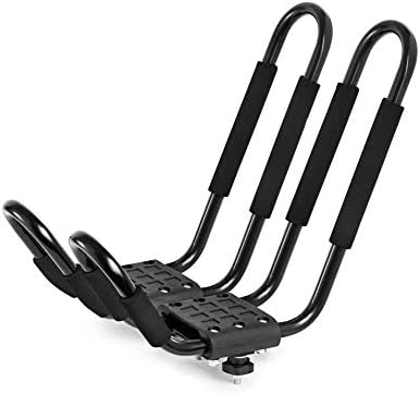 Kayak Carrier Rack Set Heavy Duty J Shape Canoe Boat Surf Ski Roof Top Mount - Image 3
