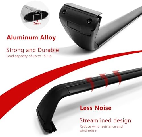 Grandroad Auto Roof Rack Cross Bars Fit - Image 3