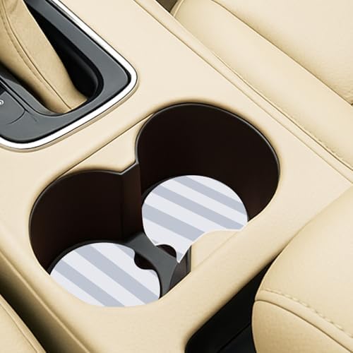Ceramic Car Coasters – Absorbent Car Cup Holder Coaster Set - Image 6