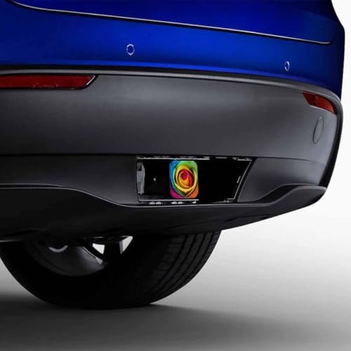 Trailer Hitch Receiver Covers Rose Hitch Cover Protector, Rainbow Rose Petals - Image 4
