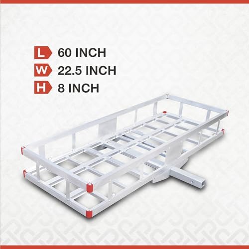 Ultra-Tow Aluminum Hitch Cargo Carrier - Image 2