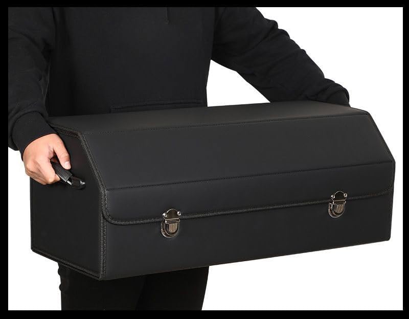 Car Trunk Organizer Leather Storage Box - Image 7