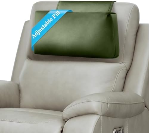 Recliner Headrest Pillow, Adjustable Comfort Neck & Head Support Pillow by AHUAWA