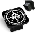 Hitch Receiver Cover 2" Compass Nautical Ocean Guide Trailer Hitch Cover Tube by Unknown