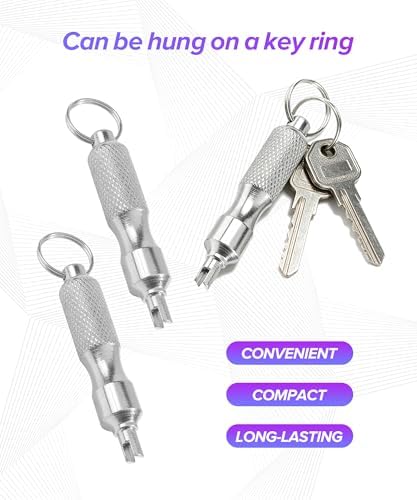 2PCS Valve Stem Removal Tool, Car Accessories Valve Core Removal Tool, - Image 5