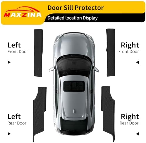 Door Sill Protector for 2023-2025 2026 Honda Pilot Accessories - Image 6