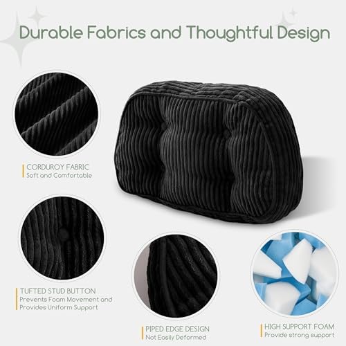 HIGOGOGO Lumbar Support Pillow for Recliner Chair/Accent Chair/Couch/Office - Image 4