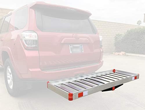 MaxxHaul 60" x 22" Aluminum Cargo Carrier Rack Basket - Image 5