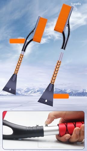 Heavy-Duty Detachable Snow Brush & Ice Scraper - Image 6