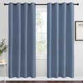 NICETOWN Stone Blue Blackout Curtains by NICETOWN