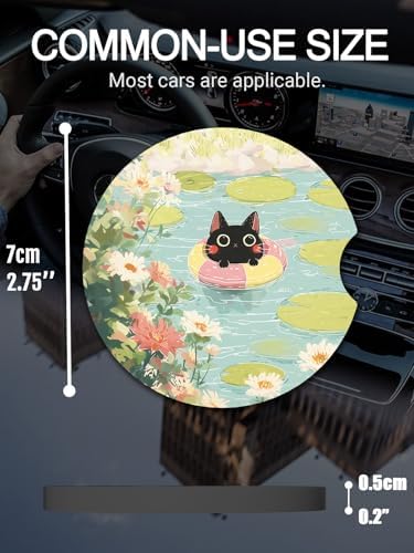 WOCOCN Cute Cup Holder Coasters - Image 2