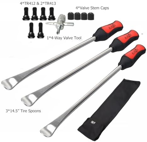 Dr.Roc 14.5 inch Perfect Leverage Tire Spoon Lever Iron Tool Kit Motorcycle - Image 2