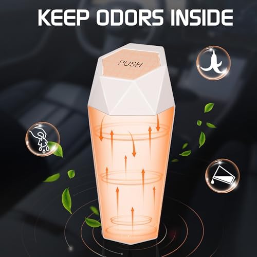 Car Trash Can with Lid, 30 Additional Trash Bags - Image 4