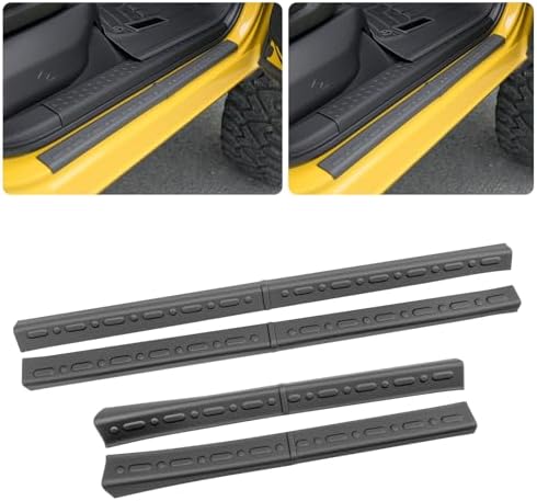 Door Sill Guards Kit Fit for 2016-2026 Dodge RAM 2500 3500 Accessories Entry by Utiiy