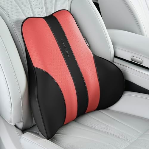 Coverado Lumbar Support Pillow for Car, Ergonomic Memory Foam Back Pillow for by COVERADOAUTO