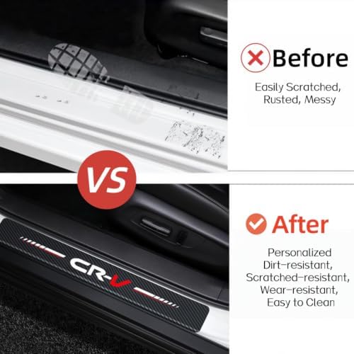 4PCS Car Door Sill Stickers Protecter Compatible - Image 3