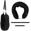 Stuffable Travel Neck Pillow, Fillable Clothes Storage by Unknown