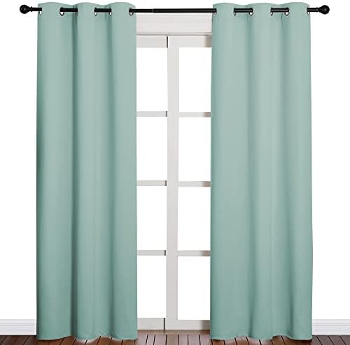 NICETOWN Aqua Blackout Curtains - Image 2